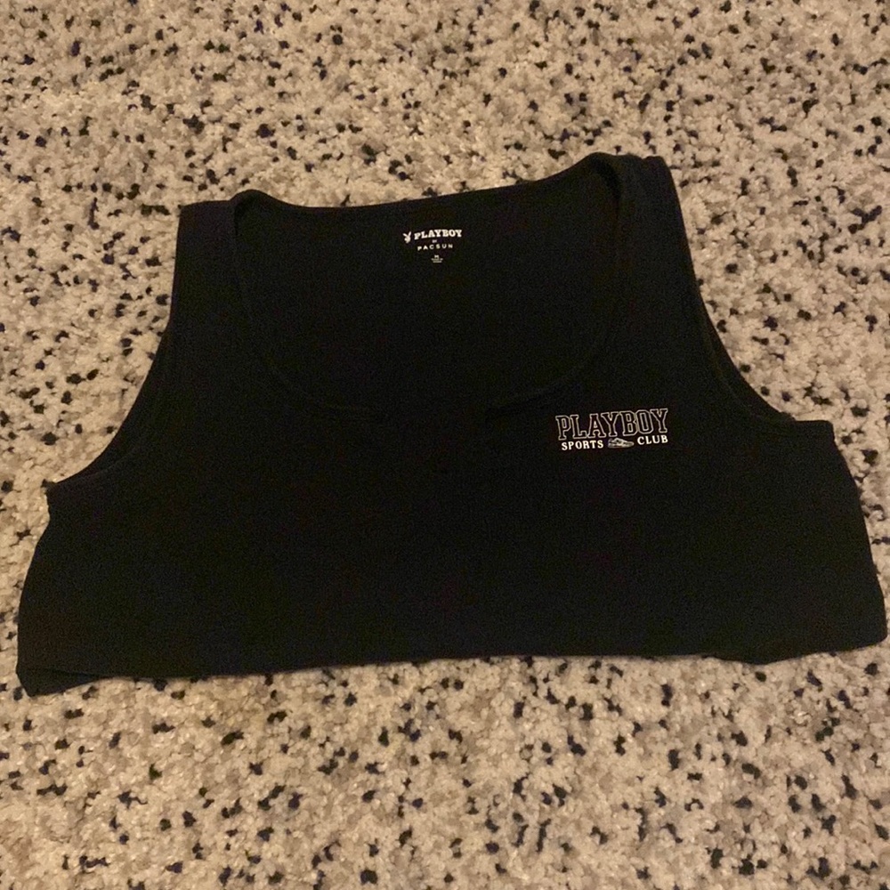 Playboy by Pac Sun Extra Cropped Tank